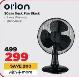 HiFi Corp Orion Desk Fan Black offer