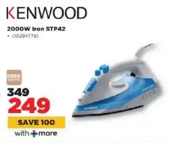 HiFi Corp KENWOOD 2000W Iron STP42 offer