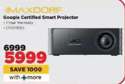 HiFi Corp Maxdorf Google Certified Smart Projector offer