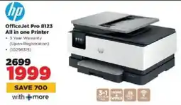 HiFi Corp HP OfficeJet Pro 8123 All in one Printer offer