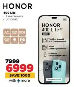 HiFi Corp HONOR 400 Lite offer