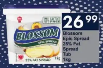 President Hyper Blossom Epic Spread 25% Fat Spread Tub offer