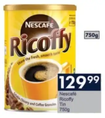 President Hyper Nescafé Ricoffy Tin offer