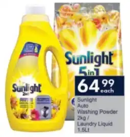 President Hyper Sunlight Auto Washing Powder/ Laundry Liquid offer