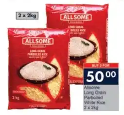 President Hyper Allsome Long Grain Parboiled White Rice offer