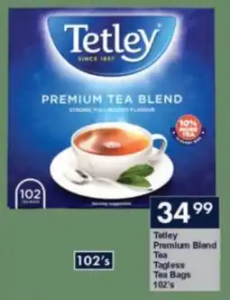 President Hyper Tetley Premium Blend Tea Tagless Tea Bags offer
