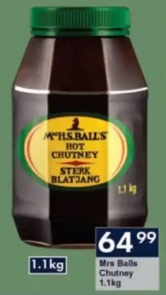President Hyper Mrs Balls Chutney offer