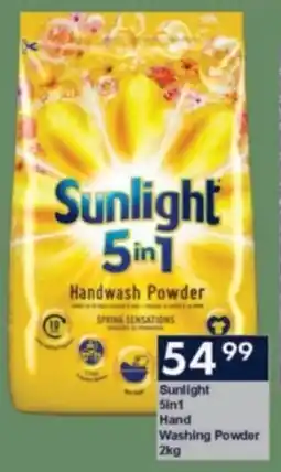 President Hyper Sunlight 5in1 Hand Washing Powder offer