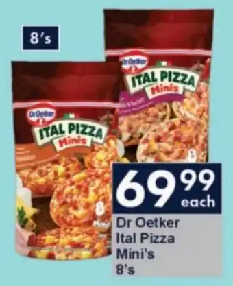 President Hyper Dr Oetker Ital Pizza Mini's offer