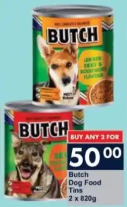 President Hyper Butch Dog Food Tins offer