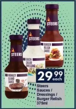 President Hyper Steers Sauces/ Dressings/ Burger Relish offer