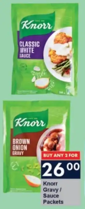 President Hyper Knorr Gravy/ Sauce Packets offer