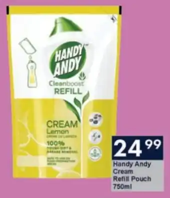 President Hyper Handy Andy Cream Refill Pouch offer
