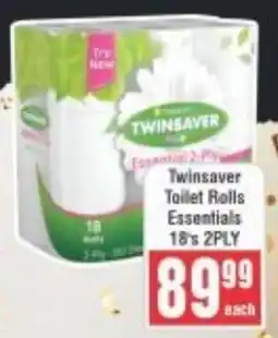 Frontline Twinsaver Toilet Rolls Essentials offer