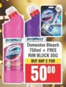 Frontline Domestos Bleach offer