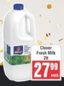 Frontline Clover Fresh Milk offer