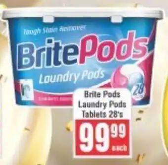 Frontline Brite Pods Laundry Pods Tablets offer