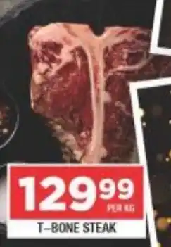 Frontline T-bone steak offer
