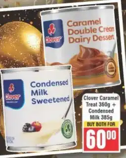 Frontline Clover Caramel Treat + Condensed Milk offer