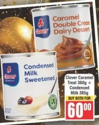 Frontline Clover Caramel Treat + Condensed Milk offer