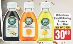 Frontline Robertsons Food Colouring Essence Asst. offer