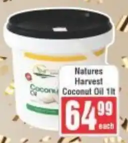Frontline Natures Harvest Coconut Oil offer