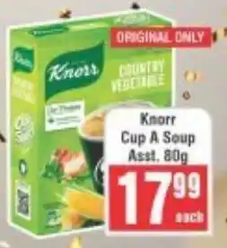 Frontline Knorr Cup A Soup Asst. offer