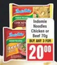 Frontline Indomie Noodles Chicken or Beef offer