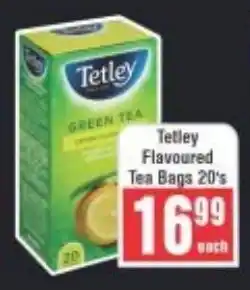 Frontline Tetley Flavoured Tea Bags offer