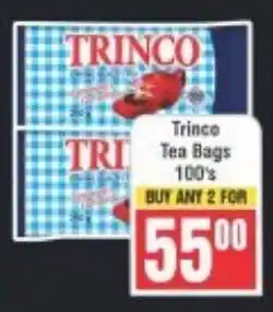 Frontline Trinco Tea Bags offer
