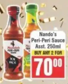 Frontline Nando's Peri-Peri Sauce Asst. offer