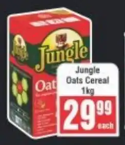 Frontline Jungle Oats Cereal offer