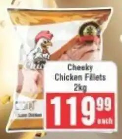 Frontline Cheeky Chicken Fillets offer