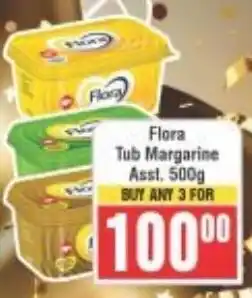Frontline Flora Tub Margarine Asst. offer