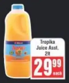 Frontline Clover Tropika Juice Asst. offer
