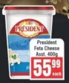 Frontline President Feta Cheese offer