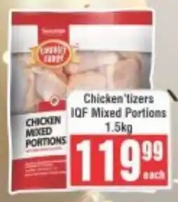 Frontline Chicken'tizers IQF Mixed Portions offer