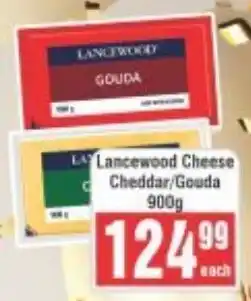 Frontline Lancewood Cheese Cheddar/ Gouda offer
