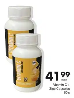 Save Hyper Vitamin C + Zinc Capsules offer