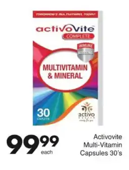 Save Hyper Activovite Multi-Vitamin Capsules offer