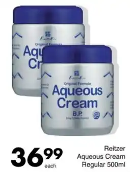 Save Hyper Reitzer Aqueous Cream Regular offer
