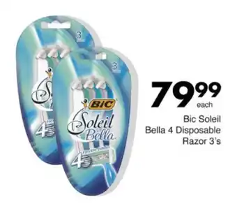 Save Hyper Bic Soleil Bella 4 Disposable Razor offer