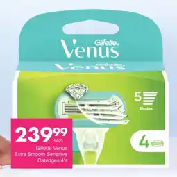 Save Hyper Gillette Venus Extra Smooth Sensitive Catridges offer
