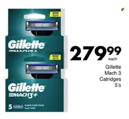 Save Hyper Gillette Mach 3 Catridges offer