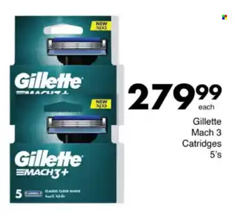 Save Hyper Gillette Mach 3 Catridges offer