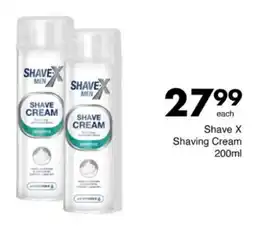 Save Hyper Shave X Shaving Cream offer