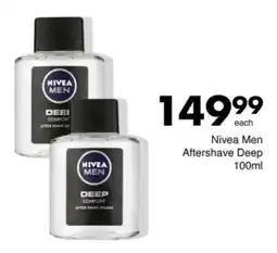 Save Hyper Nivea Men Aftershave Deep offer