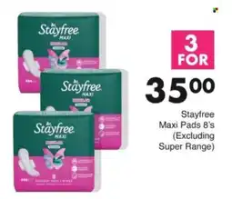 Save Hyper Stayfree Maxi Pads offer