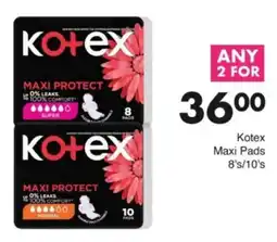 Save Hyper Kotex Maxi Pads offer