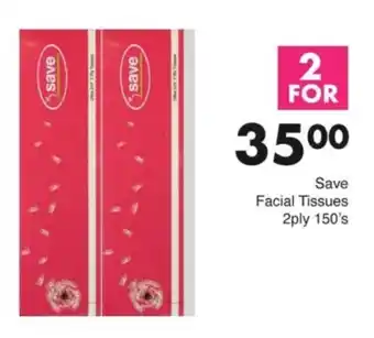 Save Hyper Save Facial Tissues 2ply offer